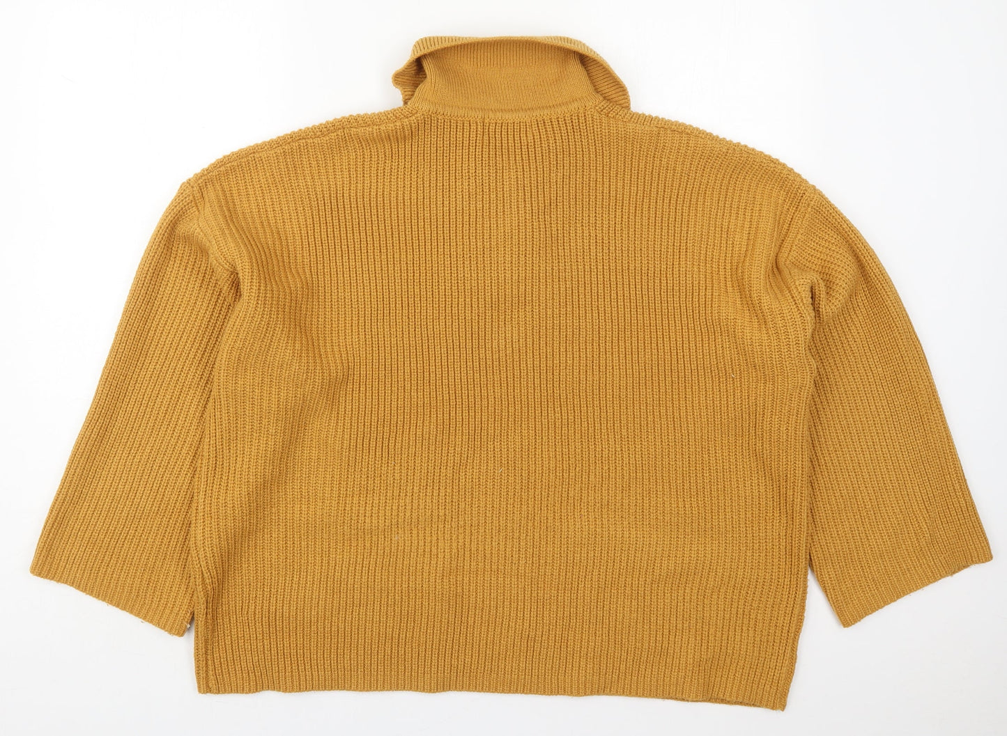 Womens UK Size One Size JCL Orange Pullover Jumper