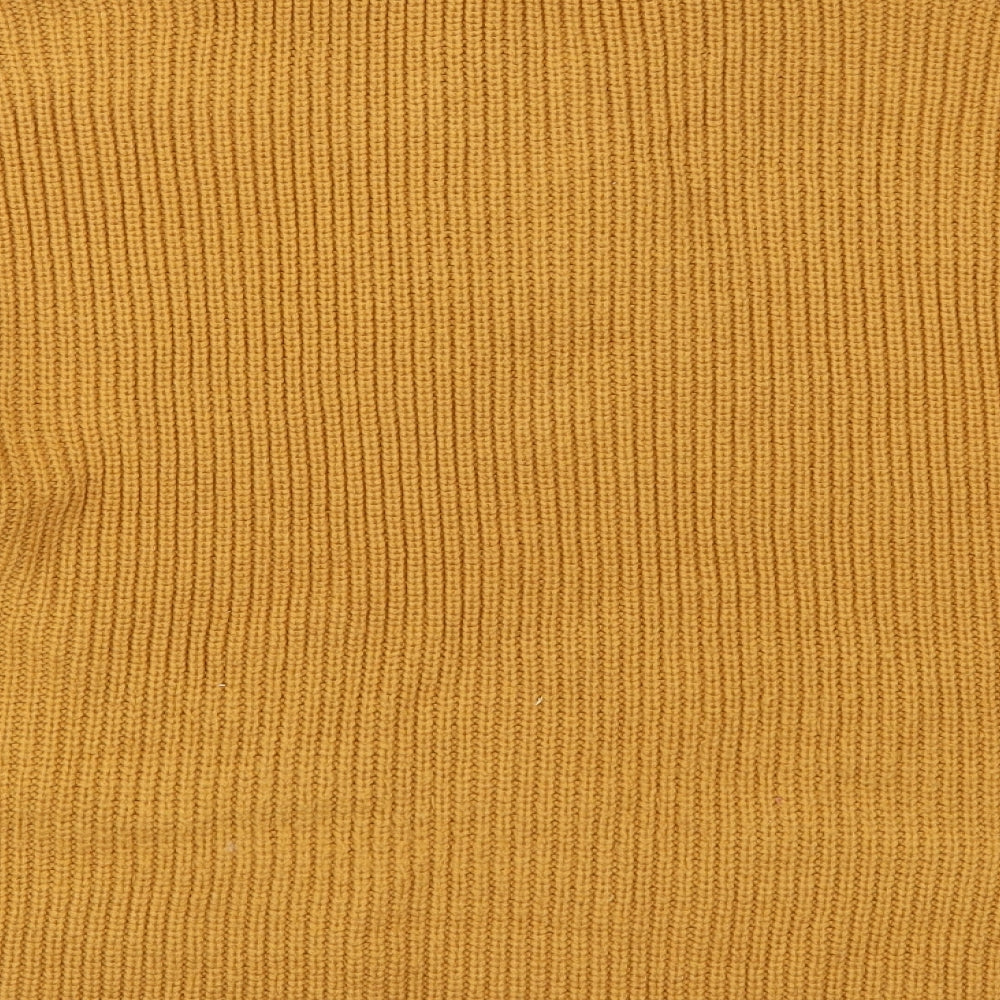 Womens UK Size One Size JCL Orange Pullover Jumper