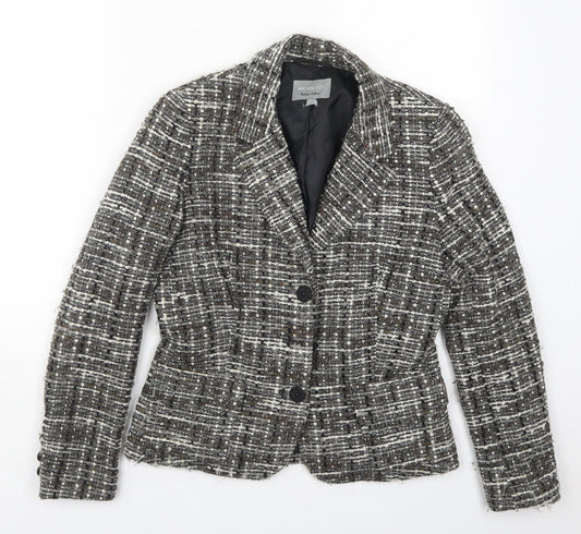 Womens UK Size 8 Per Una Grey Jacket