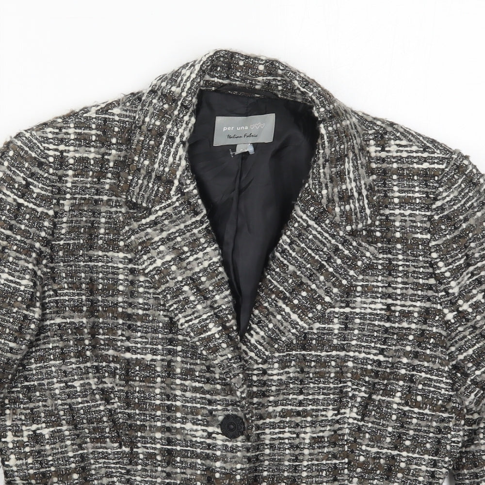 Womens UK Size 8 Per Una Grey Jacket