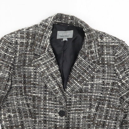Womens UK Size 8 Per Una Grey Jacket