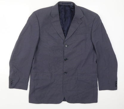 Mens UK Size 40 Ultimo Regular Blue Suit Jacket