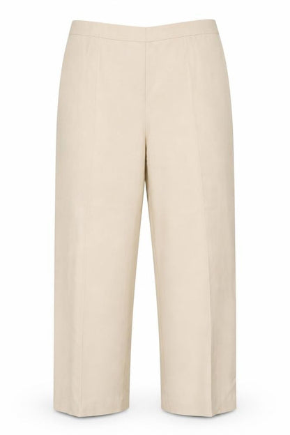 Womens UK Size 20 Preworn Regular Fit  Beige Trousers
