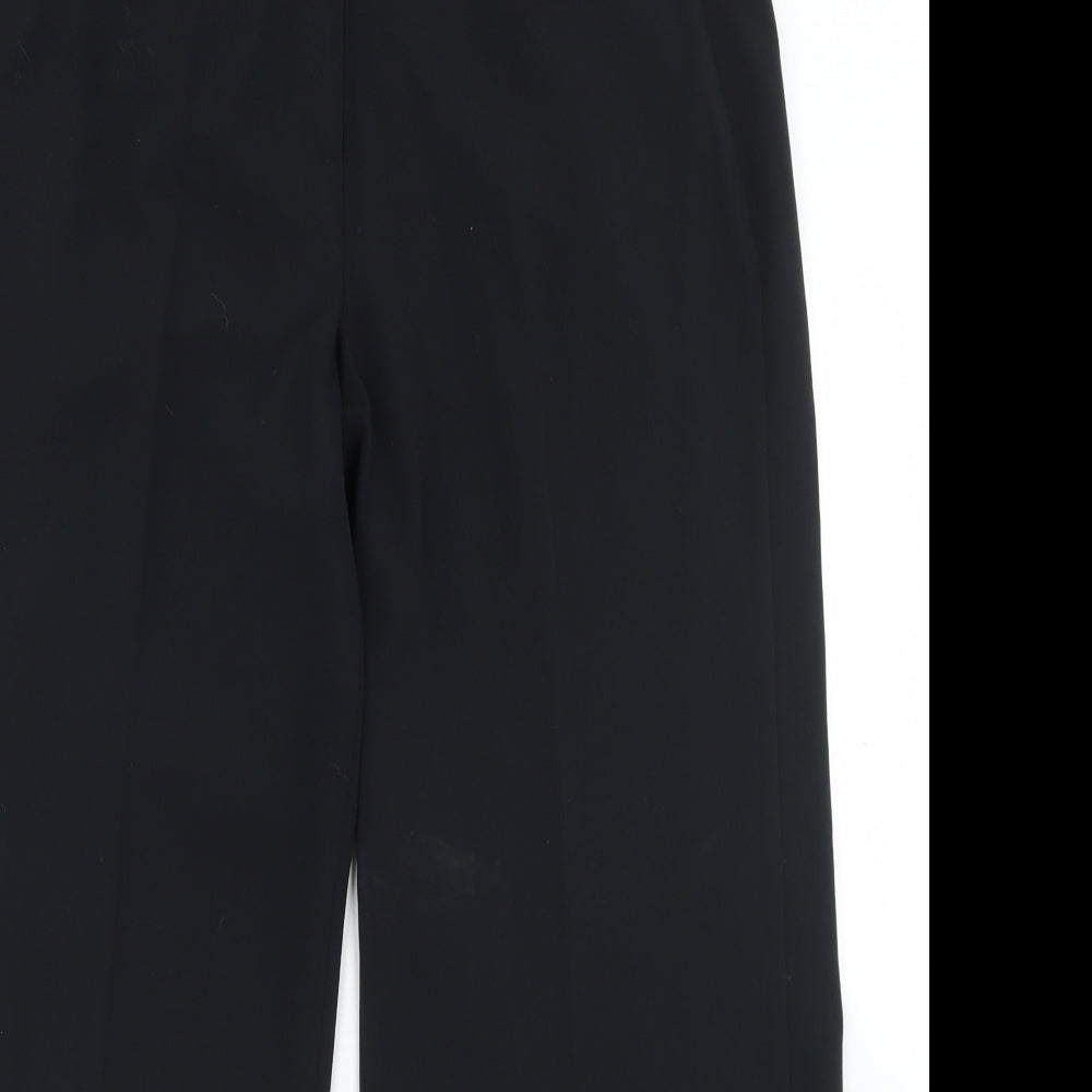 Womens UK Size 38 in Marks and Spencer Regular Fit Dress Pants Black Trousers