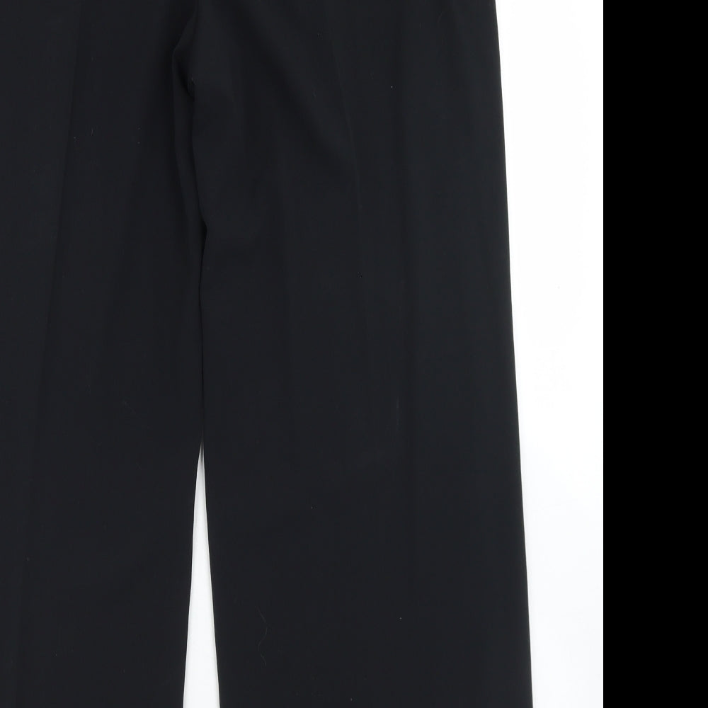 Womens UK Size 38 in Marks and Spencer Regular Fit Dress Pants Black Trousers