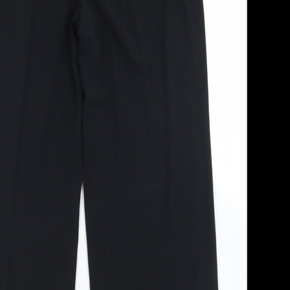 Womens UK Size 38 in Marks and Spencer Regular Fit Dress Pants Black Trousers