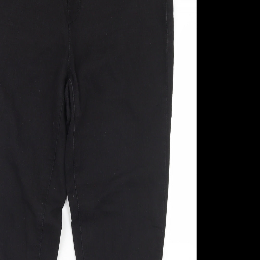 Denim co Womens Black  Cotton Jegging Jeans Size 16 L26 in Regular
