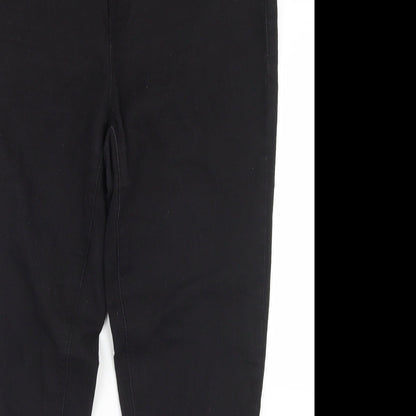 Denim co Womens Black  Cotton Jegging Jeans Size 16 L26 in Regular