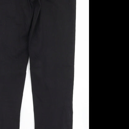 Denim co Womens Black  Cotton Jegging Jeans Size 16 L26 in Regular