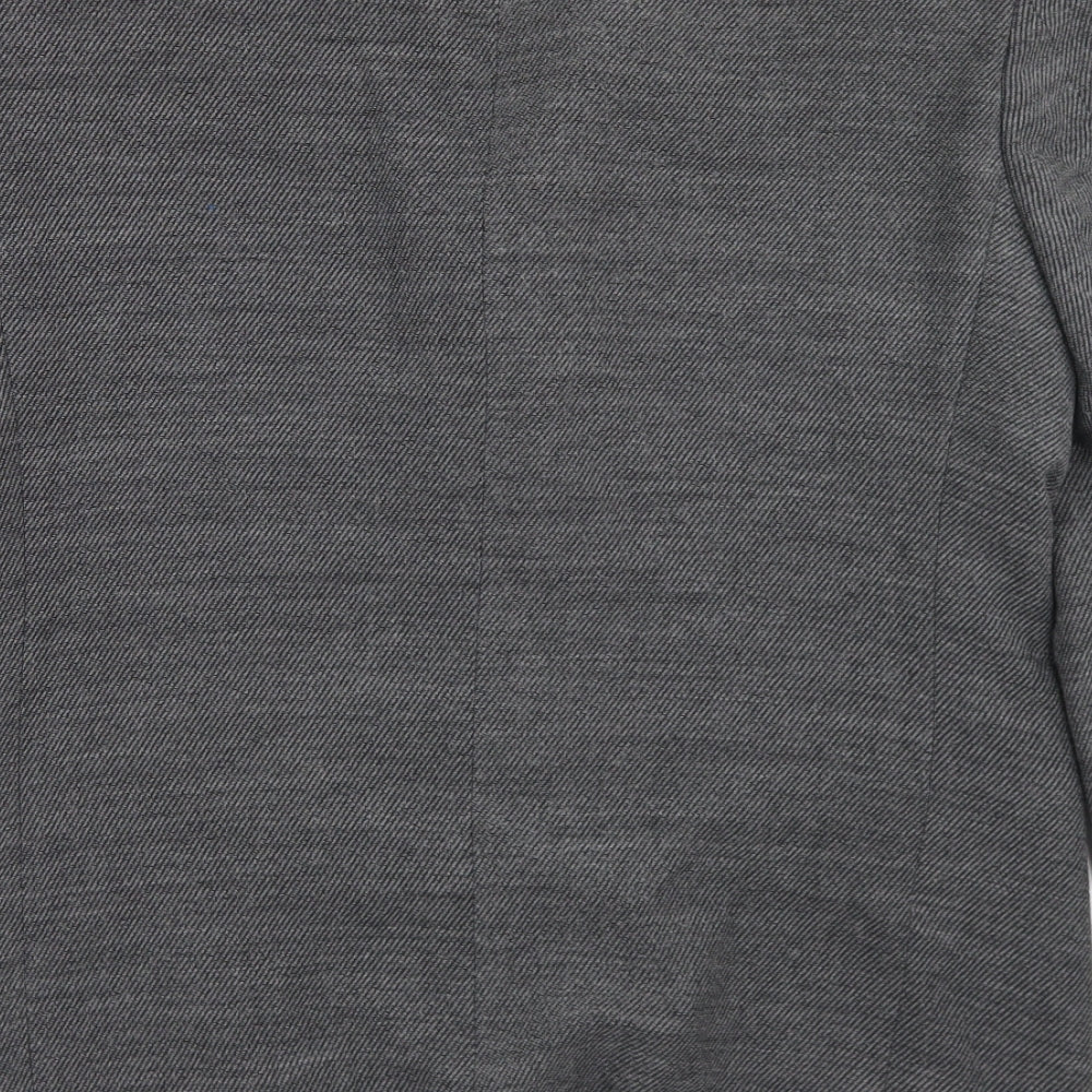 Mens UK Size 40 Brook Taverner Regular Grey Suit Jacket