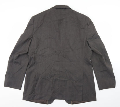 Mens UK Size 44 Marks and Spencer Regular Brown Suit Jacket