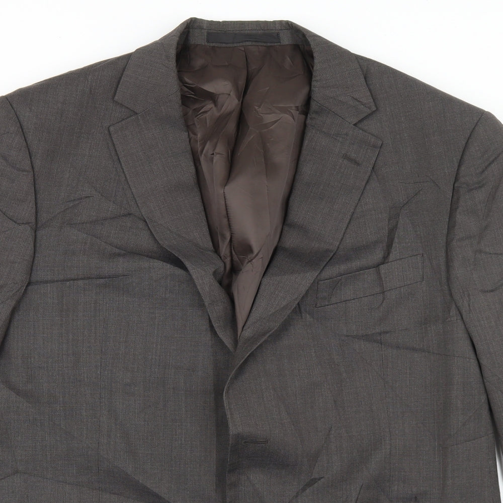Mens UK Size 44 Marks and Spencer Regular Brown Suit Jacket