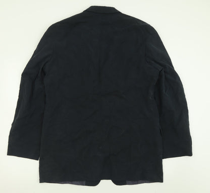 Mens UK Size 42 Marks and Spencer Regular Blue Suit Jacket