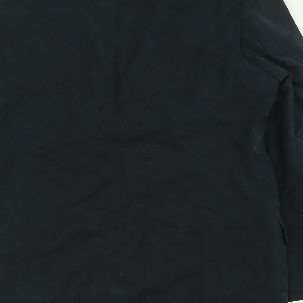 Mens UK Size 42 Marks and Spencer Regular Blue Suit Jacket