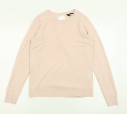 Womens UK Size 10 Dorothy Perkins Pink Pullover Jumper