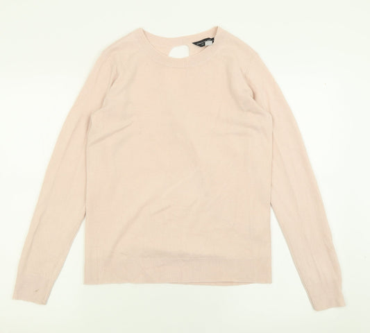 Womens UK Size 10 Dorothy Perkins Pink Pullover Jumper