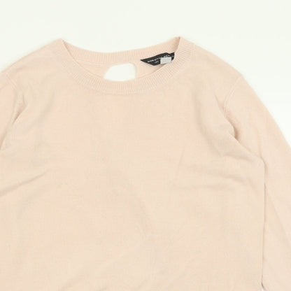 Womens UK Size 10 Dorothy Perkins Pink Pullover Jumper