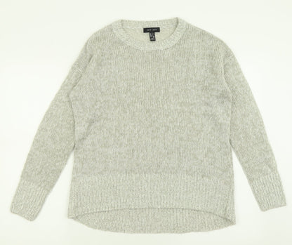 Womens UK Size S New Look Beige Pullover Jumper