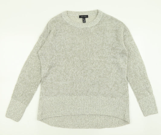 Womens UK Size S New Look Beige Pullover Jumper