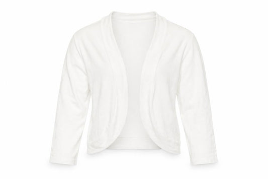 Womens UK Size M TEXT White Cardigan Jumper