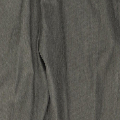 Womens UK Size 18 Marks and Spencer Regular Fit  Green Trousers