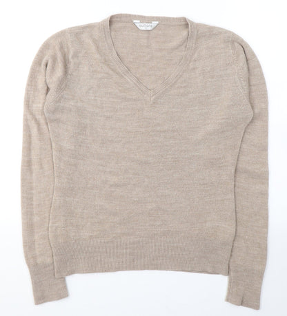 Womens UK Size 14 EDITIONS Beige Pullover Jumper