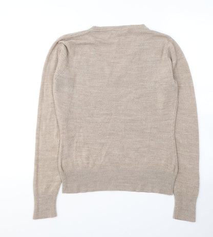 Womens UK Size 14 EDITIONS Beige Pullover Jumper