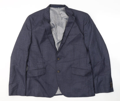 Mens UK Size S BHS Regular Blue Suit Jacket