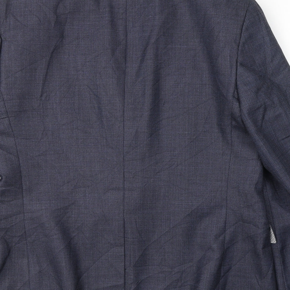 Mens UK Size S BHS Regular Blue Suit Jacket