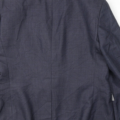 Mens UK Size S BHS Regular Blue Suit Jacket