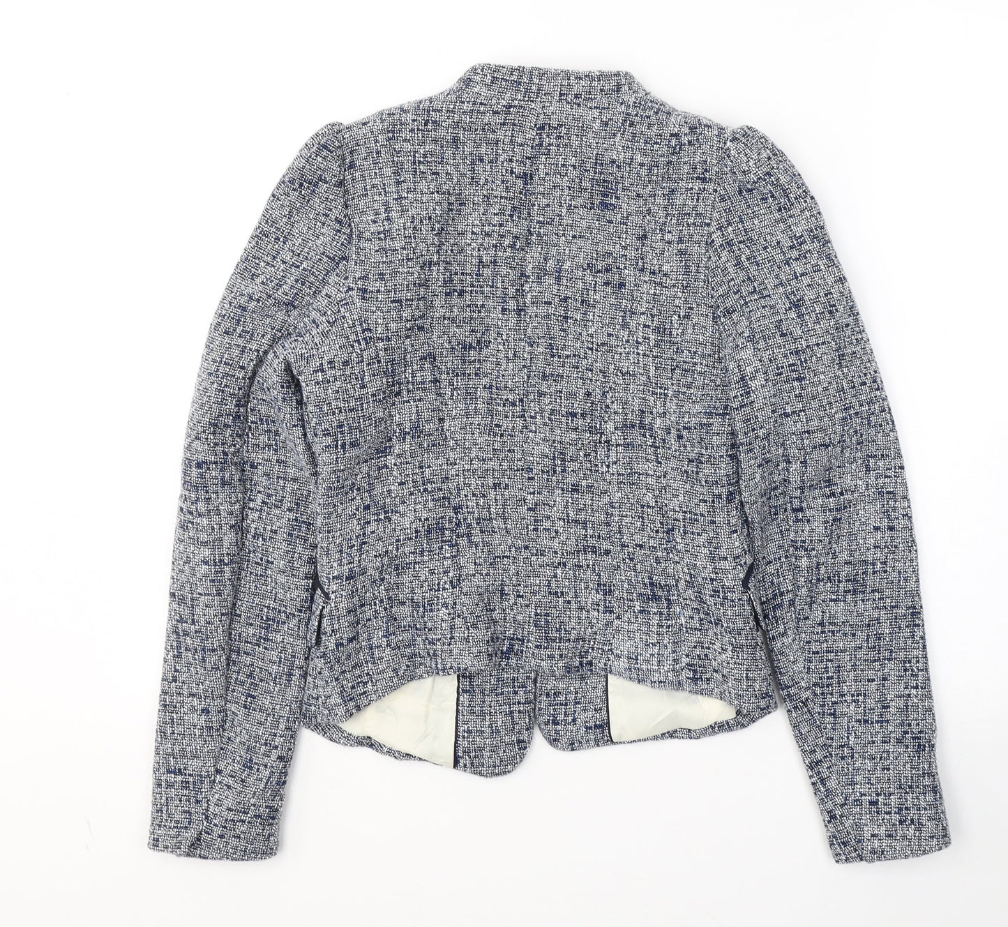 Womens UK Size 4 H&M Blue Jacket