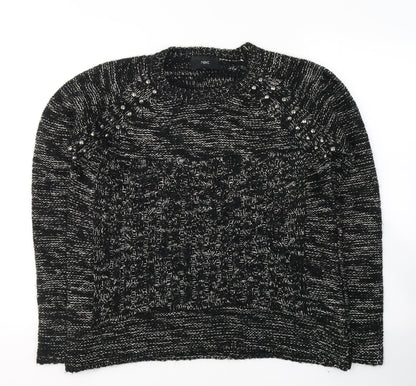 Womens UK Size 12 NEXT Black Pullover Jumper