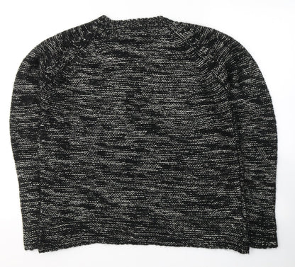 Womens UK Size 12 NEXT Black Pullover Jumper