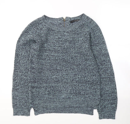 Womens UK Size 8 Atmosphere Blue Pullover Jumper