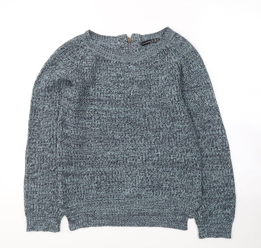 Womens UK Size 8 Atmosphere Blue Pullover Jumper