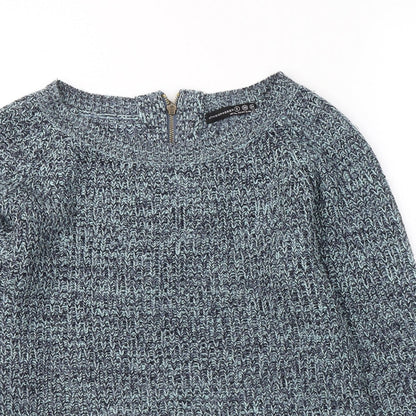 Womens UK Size 8 Atmosphere Blue Pullover Jumper