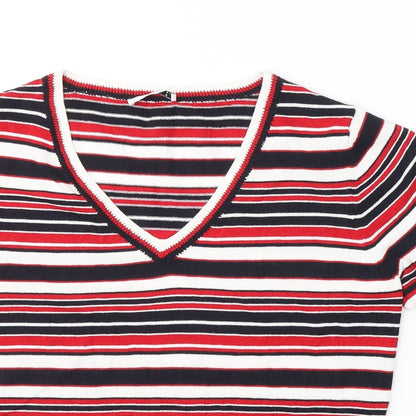 Womens UK Size M Precis Multicoloured Pullover Jumper