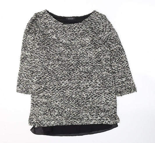 Womens UK Size 10 Matalan White Pullover Jumper