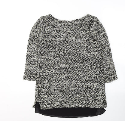 Womens UK Size 10 Matalan White Pullover Jumper