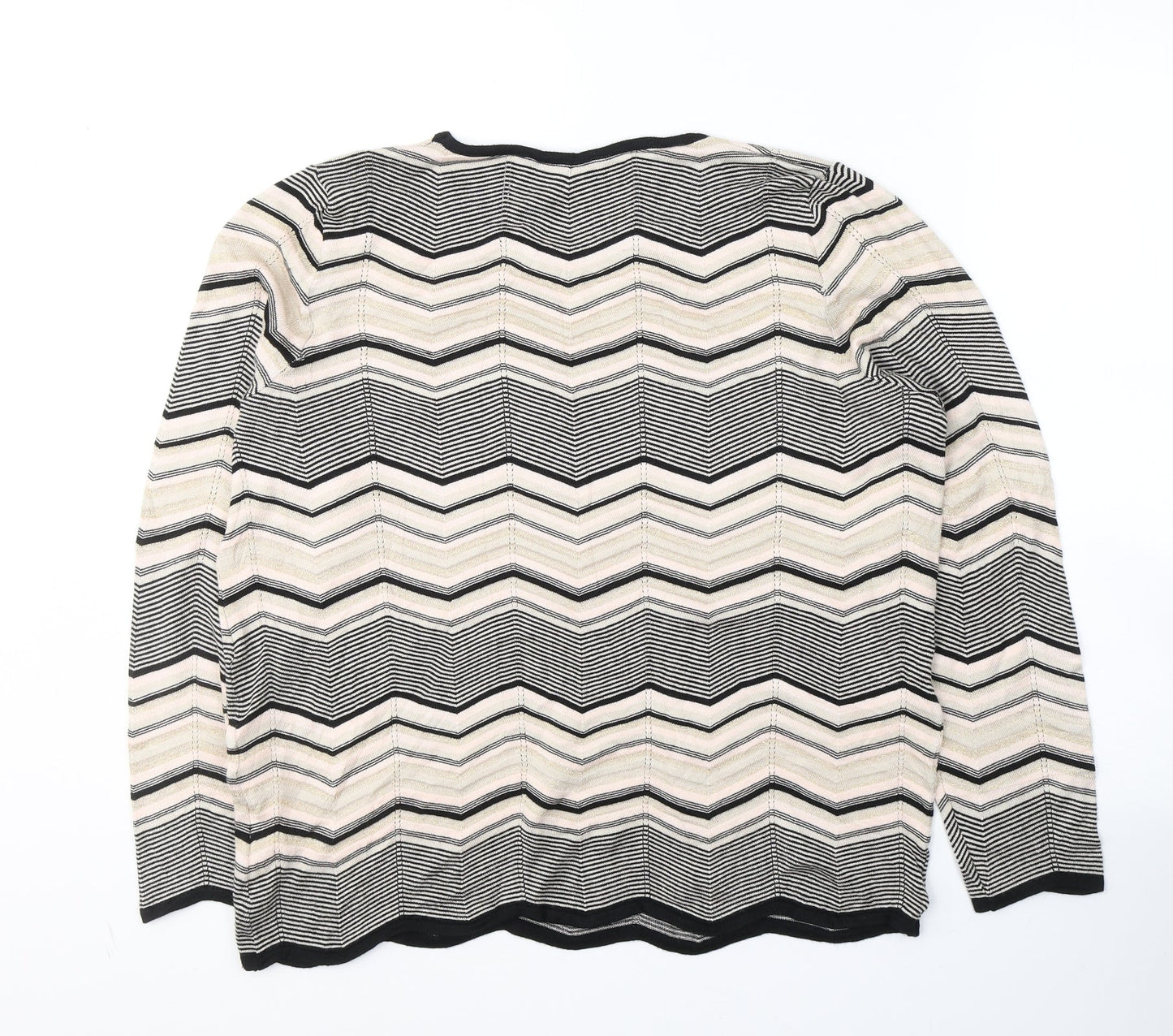 Womens UK Size 16 Bonmarché Multicoloured Pullover Jumper