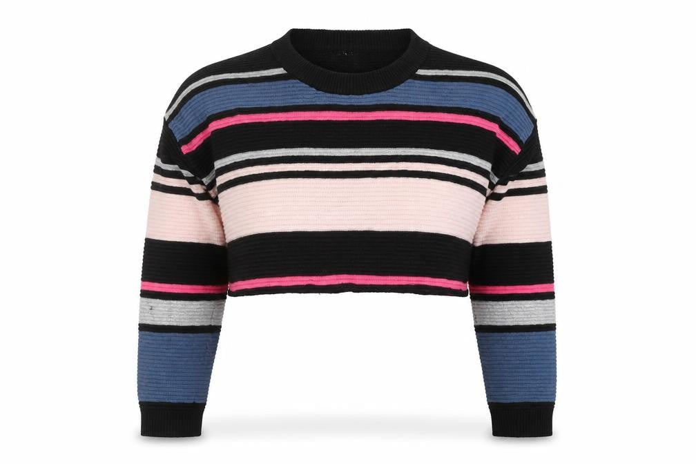 Womens UK Size XS H&M Black Pullover Jumper
