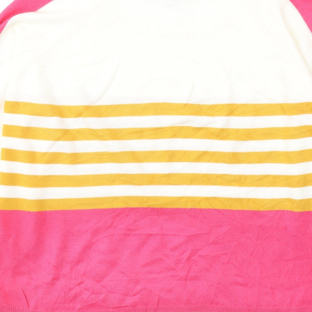 Womens UK Size 12 NEXT White Pullover Jumper