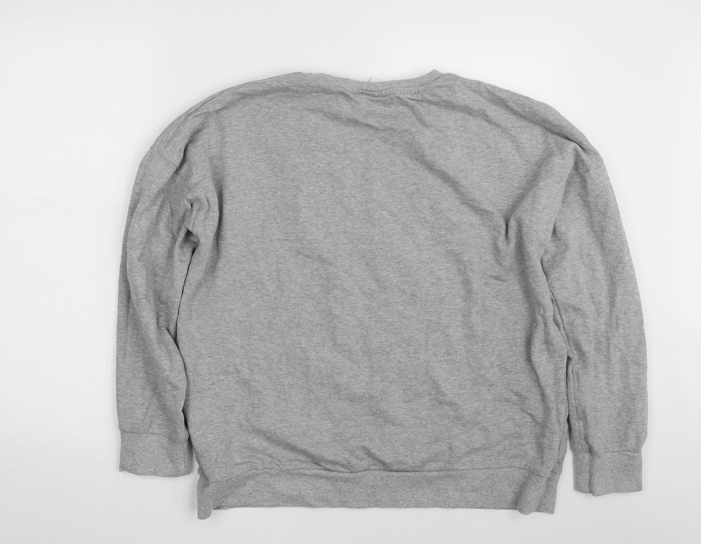 TESCO Womens Grey  Cotton Pullover Sweatshirt Size 10  Pullover - DISNEY-BE KIND TO OUR PLANET