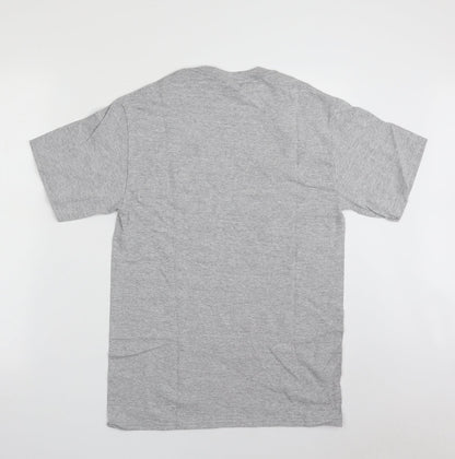 Mens UK Size S Gildan Grey  T-Shirt
