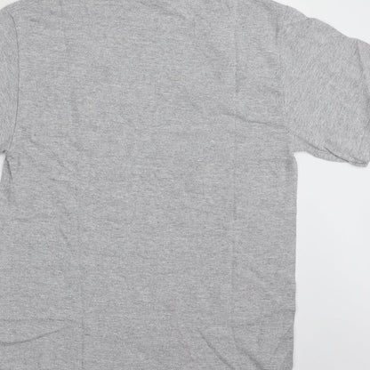 Mens UK Size S Gildan Grey  T-Shirt