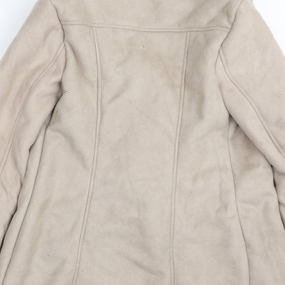 New Look Womens Beige   Jacket  Size 8