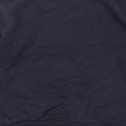 F&F Boys Blue  Cotton Pullover Sweatshirt Size 9-10 Years  Pullover