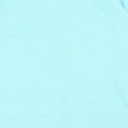 Womens UK Size L Merry Gold Blue Cardigan Jumper
