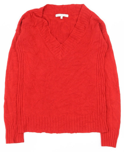 Womens UK Size 8 NEXT Red Pullover Jumper