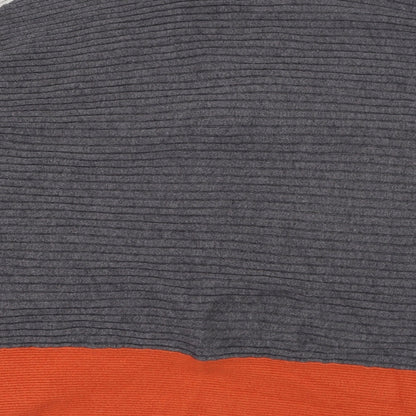 Womens UK Size M River Island Grey Pullover Jumper